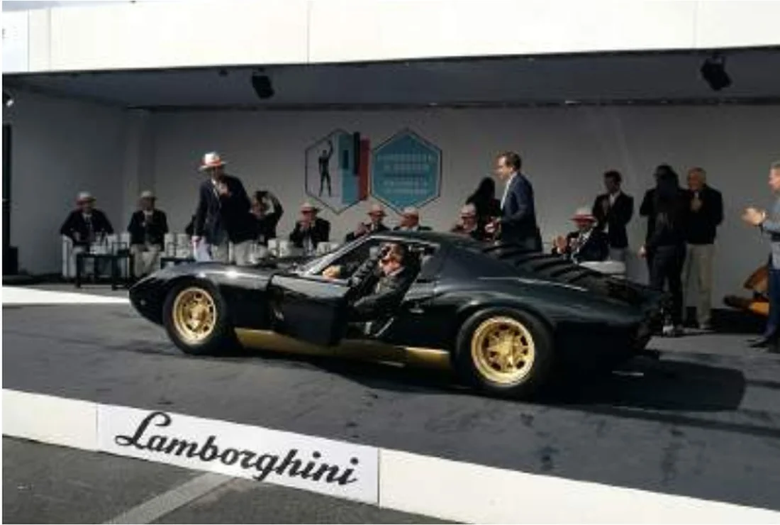 Lamborghini Elegance Competition event installation