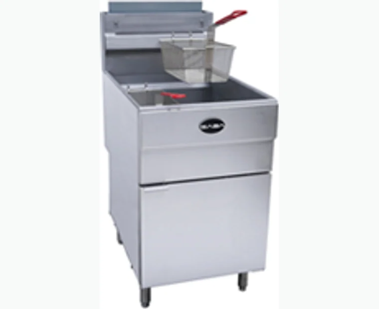 Friggitrice a gas (gas naturale) 120,000 BTU, modello GF45N